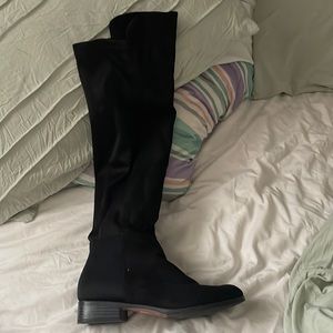 Black Above knee boots